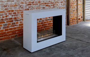 Kamin offen Raumteiler Bio Ethanol Beton