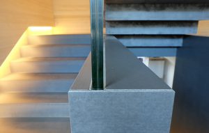 Treppe Wange aus Beton