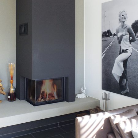 Betonkamine und Feuerstellen | efecto. die Betonschreiner