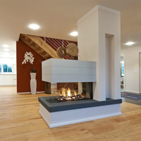 Betonkamine und Feuerstellen | efecto. die Betonschreiner