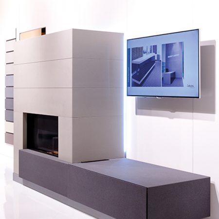 Betonkamine und Feuerstellen | efecto. die Betonschreiner