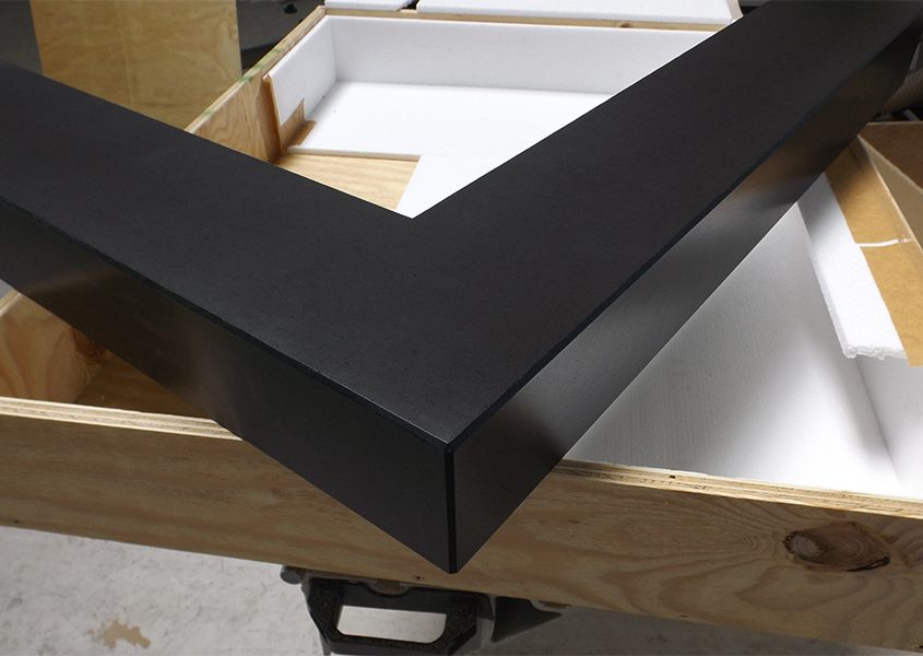 Betonelement mit Transportkiste