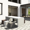 Beton-Esszimmerisch Umberto outdoor