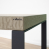 Betontisch Nico - Silbergrau natur + pulverbeschichtet RAL7021