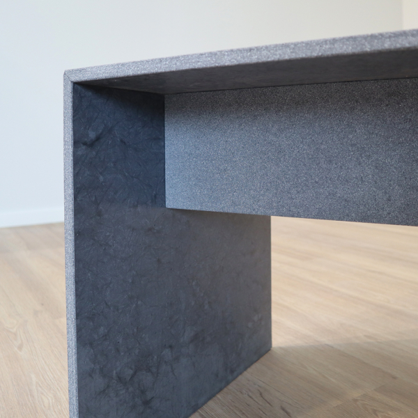 Beton-Hocker Anne - Anthrazit sandgestrahlt