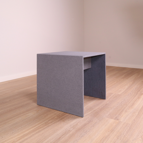 Beton-Hocker Anne - Anthrazit sandgestrahlt
