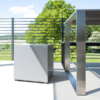 Beton-Sitzhocker Kubus
